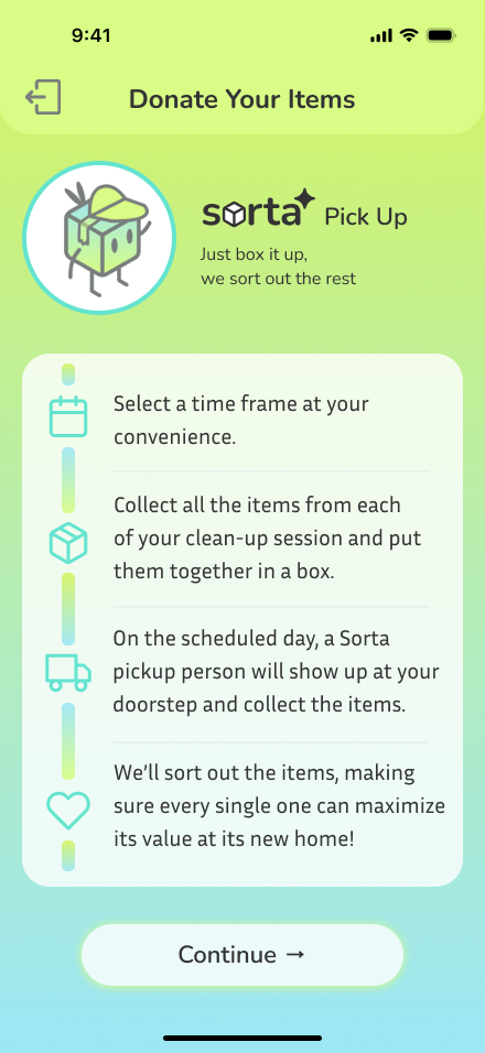 Book a pickup